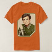 Casey Kasem Radio DJ Top 40 Legend Tシャツ (デザイン正面)