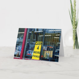 Cash for 風変わり Things Card カード