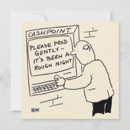 Cash Machine Says - "Please Prod Sayer" カード