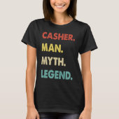 Casher Man Myth Legend  1 Tシャツ (正面)