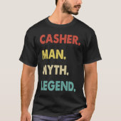 Casher Man Myth Legend  1 Tシャツ (正面)