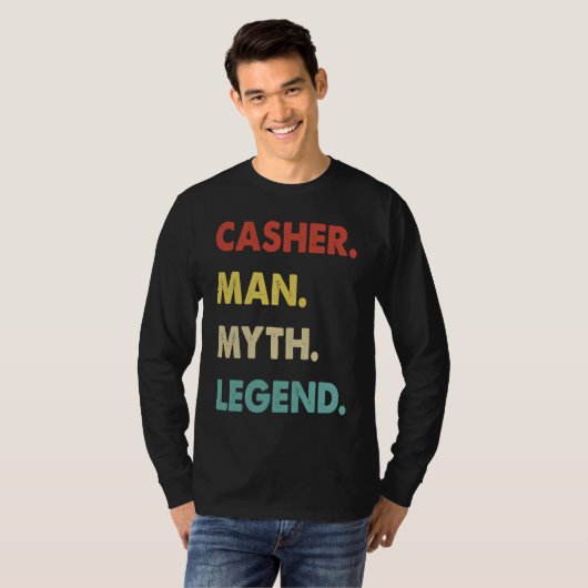 Casher Man Myth Legend  1 Tシャツ (正面フル)