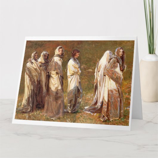 Cashmere、John Sargent 1908 カード (正面)