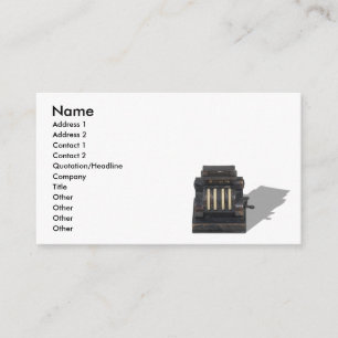 CashRegister091210の名前、住所1の住所2、… エンクロージャーカード