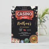 Casino Birthday 招待状 (スタンド正面)