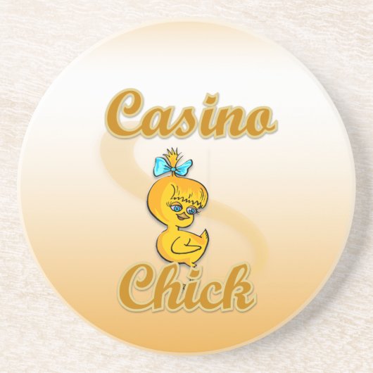 Casino Chick コースター (正面)