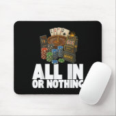 Casino Chips Roulette Slots Ker Vegas Gambling Car マウスパッド (マウス)