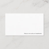 Casino Croupier / Dealer, Aces – 名刺 (裏面)