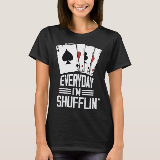 casino for men card shuffler casino gambler  1 tシャツ (正面)