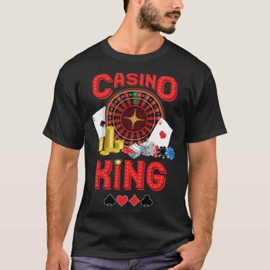 casino for men casino king gambler  1 tシャツ (正面)