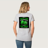 CASINO: I Make my own Luck Vネック Tシャツ (裏面フル)