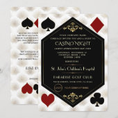 Casino Las Vegas Company Client Appreciation Day  招待状 (正面/裏面)