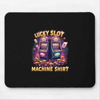 Casino Las Vegas Gambling Lovers Lucky Slot Machin マウスパッド