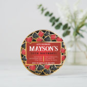 CASINO NIGHT Cards Birthday Partyへの招待 招待状 (スタンド正面)