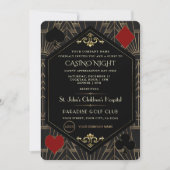 Casino Night Company Client Appreciation Day  招待状 (正面)
