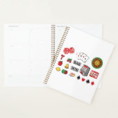 Casino Night Slot Machine Poker Lucky 7s プランナー手帳 (ディスプレー)