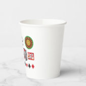 Casino Night Slot Machine Poker Lucky 7s 紙コップ (左)