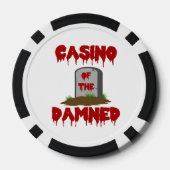 Casino of the Damned Zombie Poker Chip ポーカーチップ (裏面)