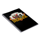 Casino Poker Dealer ノートブック (右側)