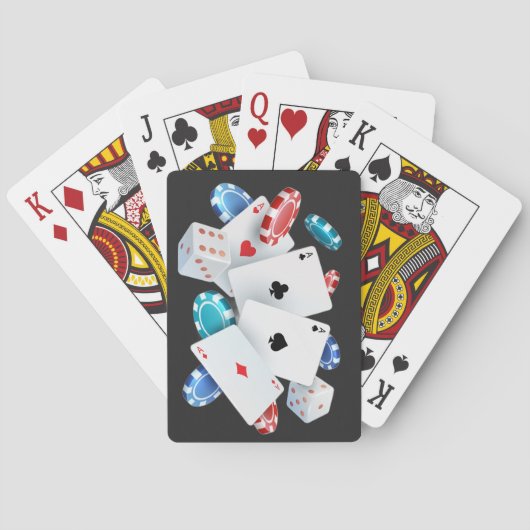 Casino Poker Deck Cards トランプ (裏面)