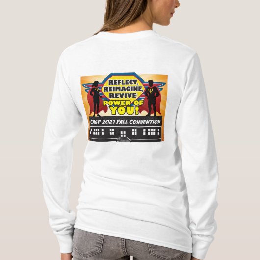 CASPコン2021女子長袖T Tシャツ (裏面)