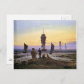 Caspar David Friedrichによる人生のステージ ポストカード (正面/裏面)