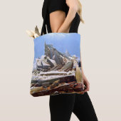 CASPAR DAVID FRIEDRICH – 氷の海1824 トートバッグ (クローズアップ)