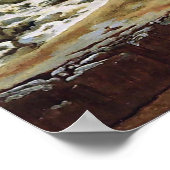 CASPAR DAVID FRIEDRICH – 氷の海1824 ポスター (角)