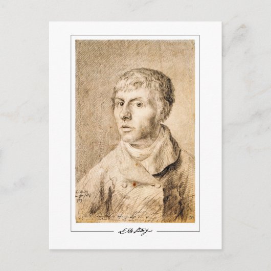 Caspar David Friedrich #113 -ファインアートはがき ポストカード (正面)