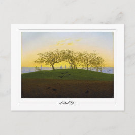 Caspar David Friedrich #137 -ファインアートはがき ポストカード