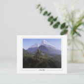 Caspar David Friedrich #140 -ファインアートはがき ポストカード (スタンド正面)