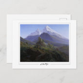 Caspar David Friedrich #140 -ファインアートはがき ポストカード (正面/裏面)