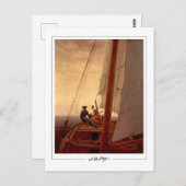 Caspar David Friedrich #141 -ファインアートはがき ポストカード (正面/裏面)