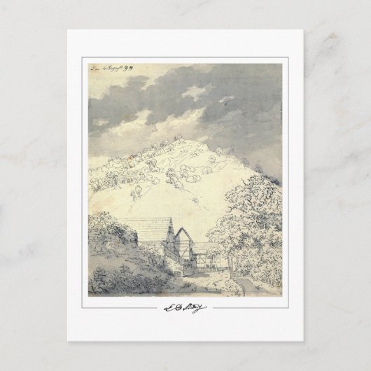 Caspar David Friedrich #162 -ファインアートはがき ポストカード (正面)