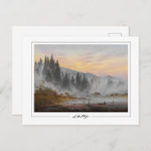 Caspar David Friedrich #16 -ファインアートはがき ポストカード (正面/裏面)