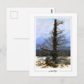 Caspar David Friedrich #17 -ファインアートはがき ポストカード (正面/裏面)