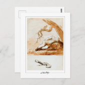 Caspar David Friedrich #201 -ファインアートはがき ポストカード (正面/裏面)