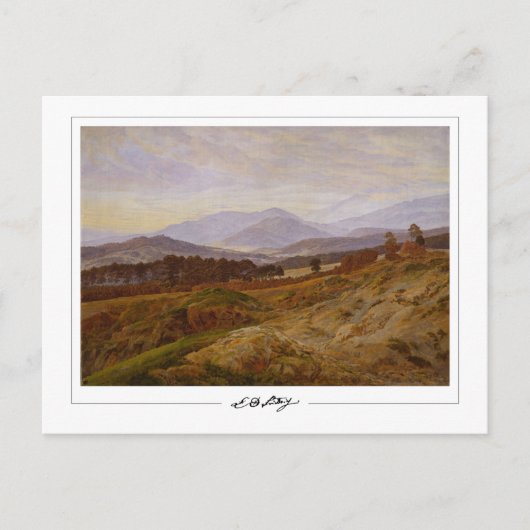 Caspar David Friedrich #21 -ファインアートはがき ポストカード (正面)