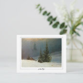 Caspar David Friedrich #23 -ファインアートはがき ポストカード (スタンド正面)
