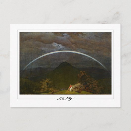 Caspar David Friedrich #46 -ファインアートはがき ポストカード (正面)