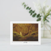 Caspar David Friedrich #56 -ファインアートはがき ポストカード (スタンド正面)