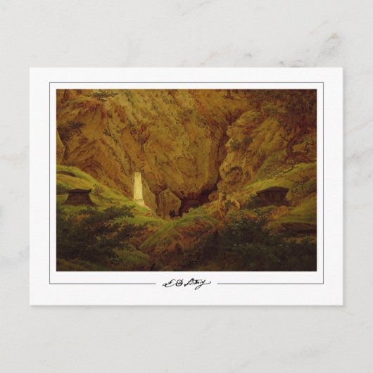 Caspar David Friedrich #56 -ファインアートはがき ポストカード (正面)