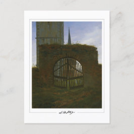 Caspar David Friedrich #62 -ファインアートはがき ポストカード