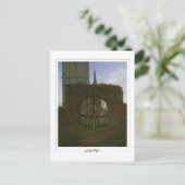 Caspar David Friedrich #62 -ファインアートはがき ポストカード (スタンド正面)