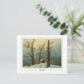 Caspar David Friedrich #6 -ファインアートはがき ポストカード (スタンド正面)