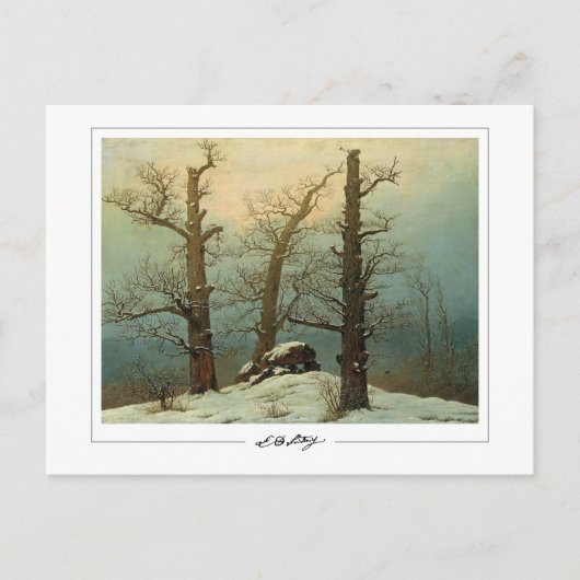 Caspar David Friedrich #6 -ファインアートはがき ポストカード (正面)
