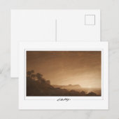 Caspar David Friedrich #7 -ファインアートはがき ポストカード (正面/裏面)