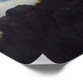 Caspar David Friedrich Print Wanderer Above the ポスター (角)