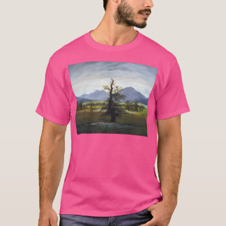 Caspar David Friedrich - The Lone Tree Baseball Tシャツ