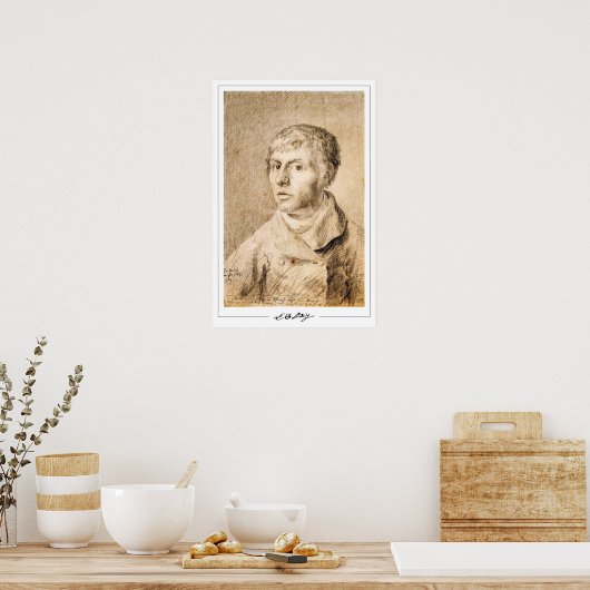 Caspar David Friedrich Zeding Art Poster #113 ポスター (キッチン)